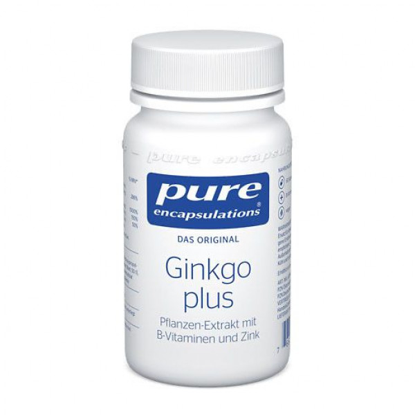 Экстракт листьев гинкго PURE ENCAPSULATIONS Ginkgo plus Kapseln 60 шт Pro medico Экстракт листьев гинкго PURE ENCAPSULATIONS Ginkgo plus Kapseln 60 шт Pro medico